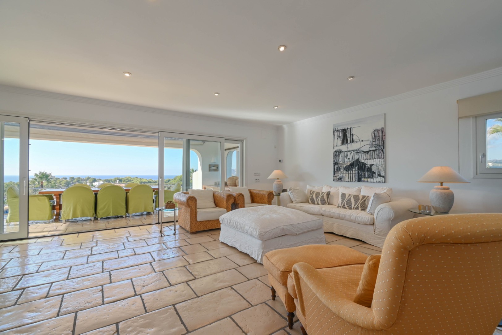 Mittelmeer-Villa mit spektakulärem Meerblick in der Nähe El Portet, Moraira