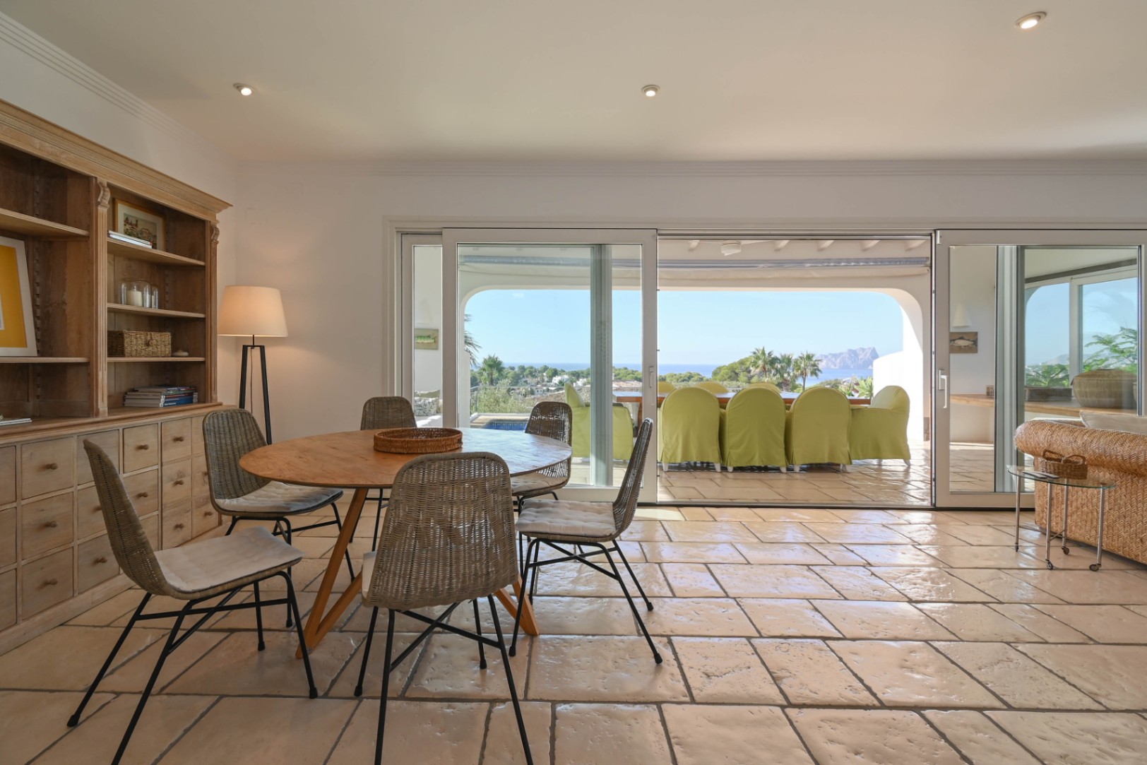 Mittelmeer-Villa mit spektakulärem Meerblick in der Nähe El Portet, Moraira