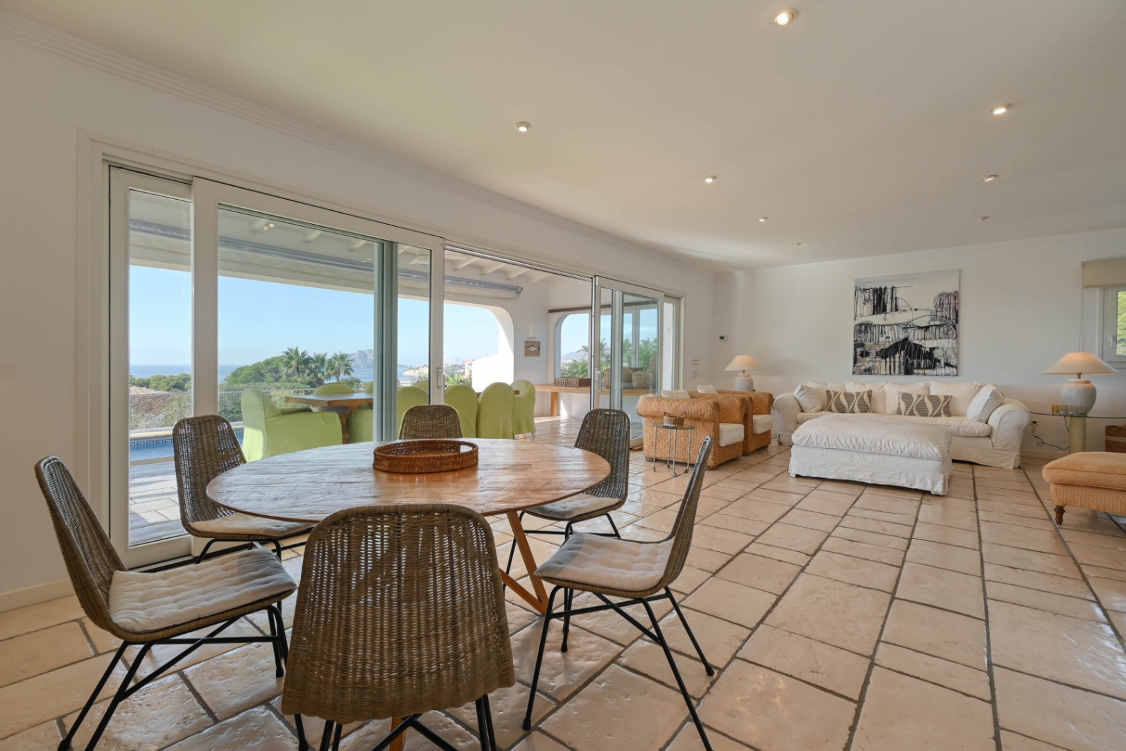 Mittelmeer-Villa mit spektakulärem Meerblick in der Nähe El Portet, Moraira