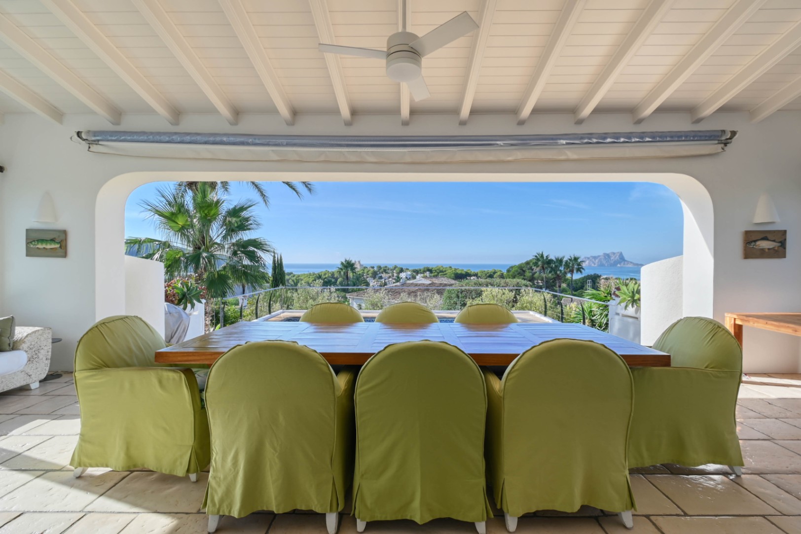 Mittelmeer-Villa mit spektakulärem Meerblick in der Nähe El Portet, Moraira